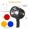 30000LM Rechargeable LED Searchlight IPX6 Waterproof Portable Handheld Spotlight